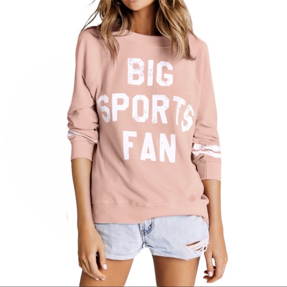 Wildfox Tops - Wildfox Big Sports Fan Sweatshirt
